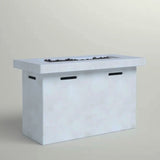 25" H x 42" W Fiber Reinforced Concrete Propane Outdoor Fire Pit Table B120P203038