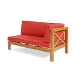 BRAVA X-BACK RIGHT CORNER BENCH, RED 57968.00RED