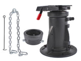12" to 16" Adjustable Cushioned 5th-Wheel-to-Gooseneck Adapter 20,000 lb for RV Trailer Camper 76643374