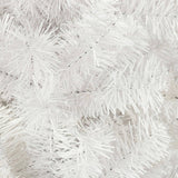 7.5FT White Slim Artificial Christmas Tree Includes Foldable Metal Stand--Not support self-pick up 03440975