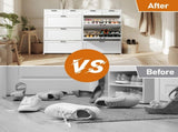3 drawers, 2 lifters, top panel, shoe cabinet, particleboard, 80*25*120cm, white 77015694