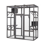 Extra Large Cat Cage - Gray W2181P151913