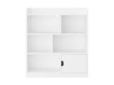Kids Bookcase, Bookshelf with 6 Compartments, Shelves and Cube Organizer, for Bedroom Living Room 48428441
