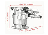 Pressure Washer Pump 3/4" Shaft Horizontal 32976036