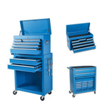 Tool Chest, 8-Drawer Rolling Tool Storage Cabinet with 2 in 1 Detachable Top Tool Box, Liner, W2660P272883