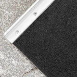 10' Threshold Ramp,Portable Wheelchair Ramp,Carpeted Foldable Handicap Ramp, 06003975
