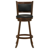 Chestnut and Black Swivel Stool B062P153505