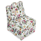 ZUN Flannel single dining chair with soft seat cushion and backrest, no armrests, matching pillow can be W487P228749