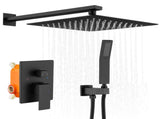 Shower System Shower Faucet Combo Set Wall Mounted with 12" Rainfall Shower Head and handheld shower 26119944