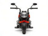 Red 6V Kids Ride-On Motorcycle Sturdy Anti-Tip Training Wheels, Single-Button Easy Start 16305275