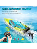 4DRC S2 4DRC Fast Boat For Pools And Lakes,Remote Control Boat With LED Lights,2.4GHz High Speed 55684054