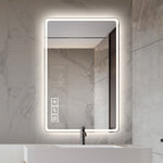 ZUN 48*32 inch Bathroom Mirror with Led Lights , Anti-Fog Lighted Vanity Mirrors for Wall Mounted, 3 W2709P179149