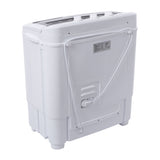 ZUN XPB35-ZK35 14.3lbs Semi-automatic Gray Cover Washing Machine 85440975