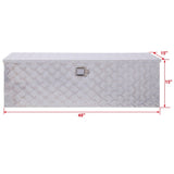 48inch Aluminum tool box,heavy duty truck bed tool box,outdoor trailer pickup tool box,RV W46581854