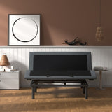 OS4 Black and Grey Queen Adjustable Bed Base With Head and Foot Position Adjustments B047P296279