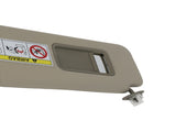 Beige Sun Visor Left Side fit for Toyota Lexus GX460 2010-2023 7432060D22A0 06701426