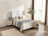 Hayden Upholstered Wingback Bed Size King / Tall 54" Headboard Upholstered King Bed / Without Wooden B083P245049