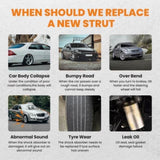 Air Suspension Spring Bag Strut Shock For Land Rover LR3 LR4 RNB501250 RNB501580 80640151