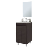 Saratoga Bathroom Cabinet with 2 Doors, White B128P314813