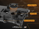 Valve Cover Set for Infiniti QX60 Nissan Altim Murano Rogue 2.5L 2014-1017 Black 94182559