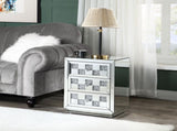 Noralie Mirrored and Faux Diamonds Accent Table B2726P243283
