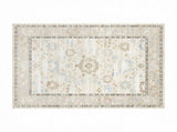 Blue 8x10 Indoor Machine Washable Area Rug Bohemian Design Carpet, Easy Clean for Living Room, 27398976