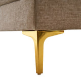 U-Shaped 4-Seat Indoor Modular Sofa Camel--Same type57251652 13456859