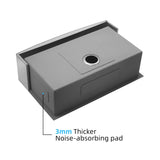 33"x21"x10"Farmhouse Apron Single Bowl Stainless Steel Kitchen Sink W2898P228896