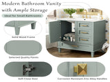 30" Bathroom Vanity , Modern Bathroom Cabinet with Sink Combo Set, Bathroom Storage Cabinet with a N729P170557G