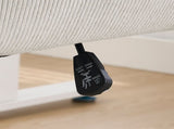 Mid-back liftable office chair, striped fabric, and ergonomically designed, is an excellent choice W2311P454487