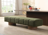 Upholstered Dining Bench for Dining Room, No-Assembly End of Bed Entryway Bench Ottoman for Bedroom N779P253550G