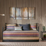 6 Piece Reversible Daybed Cover Set Multi Daybed B03597492