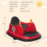 12V 7A.h Bumper Car Red 48356772