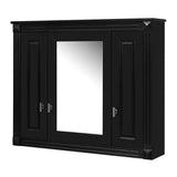 Bathroom Wall Cabinet with Mirror, Wall Mounted Medicine Cabinet with 4 Shelves, Mirrored Door Over N710P252503B
