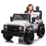 ZUN Licensed 2015 Land Rover Defender 90,24V Kids Ride On XXL Car W/Parents Control,2wd,Four-wheel W1396P190412