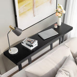 Modern Wood Entryway Console Table Sofa Table, Long Entryway Table for Hallway Living Room Foyer 59069358