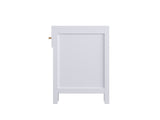 Modern Nightstand with Drawer and Open Shelf,Scalloped Edge Bedside Table for Bedroom, Cute 09977389