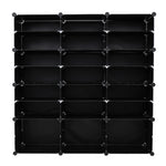 ZUN Portable Shoe Rack Organizer 48 Pair Tower Shelf Storage Cabinet Stand Expandable for Heels, Boots, 72352071