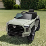 ZUN Officially Licensed Toyota Tundra Pickup,electric Pickup car ride on for kid, 12V electric ride on W1396111961