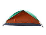 2-Person Double Door Camping Dome Tent Orange & Green 63373900