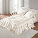 Satin Luxury Sheet Set Split King B035P294186