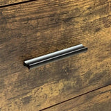 Industrial Style 6 Drawer Double Dresser,Rustic Brown Wood Storage Dresser Clothes Organizer with W141260283