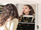 Floor standing jewelry cabinet with LED lights 47751550