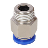 Air Push to Connect Kit Complete 1/2" x 100-Feet TPEE Tubing Air Piping W465P220504