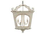 4 - Light Wood Chandelier, Hanging Light Fixture with Adjustable Chain for Kitchen Dining Room Foyer W2078138918