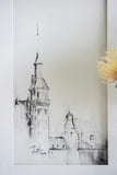 Set of 4 Architecture Wall Art Prints, Home Decor Art for Living Room Dining Room Entryway, 20" x W2078130255