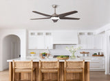 52" Ceiling Fan with Lights Quiet DC Motor Ceiling Fans 6 Speed Levels,Reversible Ceiling Fan, for W3596P443067