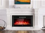 28.5" Electric Fireplace - 3 Flame Colors 5 Brightness Modes, 750W/1500W Heater with Remote 64076109