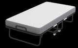 ZUN Folding Bed with Mattress 75" x 38" Rollaway Guest Bed Portable Foldable Bed for Adults with 5" W3027P236121