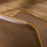 Cesena Faux Leather 360 Swivel Air Lift Office Chair, Antique Brown T2574P164793